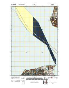 Port Townsend North Washington Historical topographic map, 1:24000 scale, 7.5 X 7.5 Minute, Year 2011