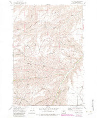 Potter Hill Washington Historical topographic map, 1:24000 scale, 7.5 X 7.5 Minute, Year 1971