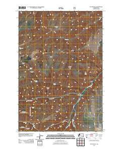 Potter Hill Washington Historical topographic map, 1:24000 scale, 7.5 X 7.5 Minute, Year 2011