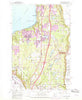 Poverty Bay Washington Historical topographic map, 1:24000 scale, 7.5 X 7.5 Minute, Year 1961