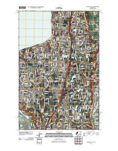 Poverty Bay Washington Historical topographic map, 1:24000 scale, 7.5 X 7.5 Minute, Year 2011