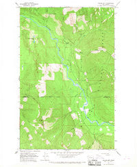 Prairie Mtn. Washington Historical topographic map, 1:24000 scale, 7.5 X 7.5 Minute, Year 1966