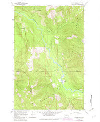 Prairie Mtn. Washington Historical topographic map, 1:24000 scale, 7.5 X 7.5 Minute, Year 1966