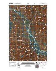 Prairie Mountain Washington Historical topographic map, 1:24000 scale, 7.5 X 7.5 Minute, Year 2011