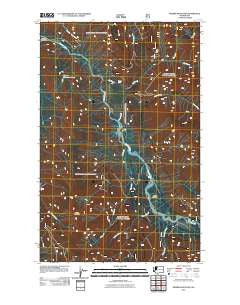 Prairie Mountain Washington Historical topographic map, 1:24000 scale, 7.5 X 7.5 Minute, Year 2011