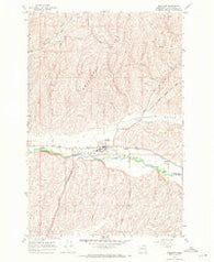 Prescott Washington Historical topographic map, 1:24000 scale, 7.5 X 7.5 Minute, Year 1967