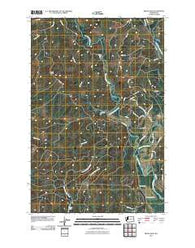 Prices Peak Washington Historical topographic map, 1:24000 scale, 7.5 X 7.5 Minute, Year 2011