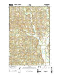 Prices Peak Washington Current topographic map, 1:24000 scale, 7.5 X 7.5 Minute, Year 2014
