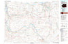 Priest Rapids Washington Historical topographic map, 1:100000 scale, 30 X 60 Minute, Year 1979