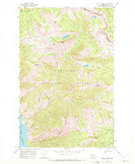 Prince Creek Washington Historical topographic map, 1:24000 scale, 7.5 X 7.5 Minute, Year 1969