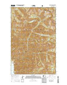 Prince Creek Washington Current topographic map, 1:24000 scale, 7.5 X 7.5 Minute, Year 2014