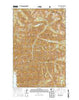 Prince Creek Washington Current topographic map, 1:24000 scale, 7.5 X 7.5 Minute, Year 2014