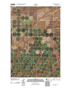 Prior Ranch Washington Historical topographic map, 1:24000 scale, 7.5 X 7.5 Minute, Year 2011