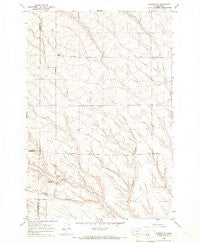 Prosser SE Washington Historical topographic map, 1:24000 scale, 7.5 X 7.5 Minute, Year 1965