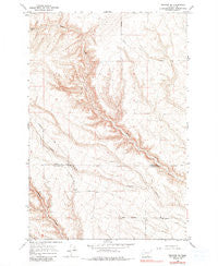 Prosser SW Washington Historical topographic map, 1:24000 scale, 7.5 X 7.5 Minute, Year 1955