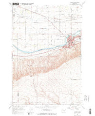 Prosser Washington Historical topographic map, 1:24000 scale, 7.5 X 7.5 Minute, Year 1965