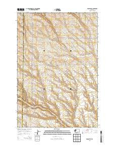 Prosser SE Washington Current topographic map, 1:24000 scale, 7.5 X 7.5 Minute, Year 2013