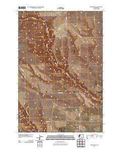 Prosser SW Washington Historical topographic map, 1:24000 scale, 7.5 X 7.5 Minute, Year 2011