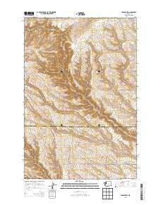 Prosser SW Washington Current topographic map, 1:24000 scale, 7.5 X 7.5 Minute, Year 2013