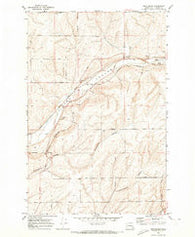 Providence Washington Historical topographic map, 1:24000 scale, 7.5 X 7.5 Minute, Year 1970