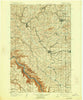 Pullman Washington Historical topographic map, 1:125000 scale, 30 X 30 Minute, Year 1910
