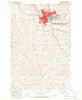 Pullman Washington Historical topographic map, 1:24000 scale, 7.5 X 7.5 Minute, Year 1964