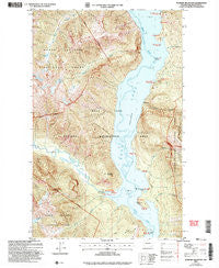Pumpkin Mountain Washington Historical topographic map, 1:24000 scale, 7.5 X 7.5 Minute, Year 2002