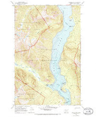 Pumpkin Mtn. Washington Historical topographic map, 1:24000 scale, 7.5 X 7.5 Minute, Year 1969