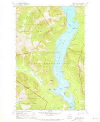 Pumpkin Mtn. Washington Historical topographic map, 1:24000 scale, 7.5 X 7.5 Minute, Year 1969