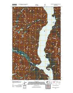 Pumpkin Mountain Washington Historical topographic map, 1:24000 scale, 7.5 X 7.5 Minute, Year 2011
