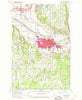 Puyallup Washington Historical topographic map, 1:24000 scale, 7.5 X 7.5 Minute, Year 1961