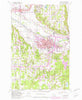 Puyallup Washington Historical topographic map, 1:24000 scale, 7.5 X 7.5 Minute, Year 1961