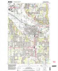 Puyallup Washington Historical topographic map, 1:24000 scale, 7.5 X 7.5 Minute, Year 1997