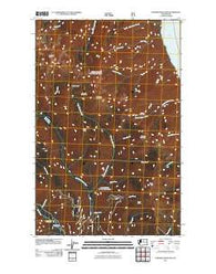 Pyramid Mountain Washington Historical topographic map, 1:24000 scale, 7.5 X 7.5 Minute, Year 2011