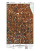 Pyramid Mountain Washington Historical topographic map, 1:24000 scale, 7.5 X 7.5 Minute, Year 2011