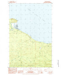 Pysht Washington Historical topographic map, 1:24000 scale, 7.5 X 7.5 Minute, Year 1984