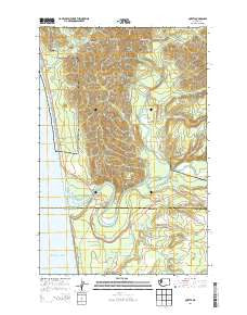 Queets Washington Current topographic map, 1:24000 scale, 7.5 X 7.5 Minute, Year 2014