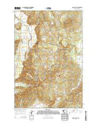 Quigley Butte Washington Current topographic map, 1:24000 scale, 7.5 X 7.5 Minute, Year 2014
