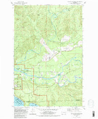 Quillayute Prairie Washington Historical topographic map, 1:24000 scale, 7.5 X 7.5 Minute, Year 1982