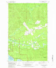 Quillayute Prairie Washington Historical topographic map, 1:24000 scale, 7.5 X 7.5 Minute, Year 1982