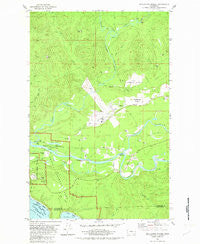 Quillayute Prairie Washington Historical topographic map, 1:24000 scale, 7.5 X 7.5 Minute, Year 1982