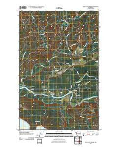 Quillayute Prairie Washington Historical topographic map, 1:24000 scale, 7.5 X 7.5 Minute, Year 2011