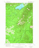 Quinault Lake Washington Historical topographic map, 1:62500 scale, 15 X 15 Minute, Year 1955