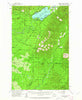 Quinault Lake Washington Historical topographic map, 1:62500 scale, 15 X 15 Minute, Year 1955