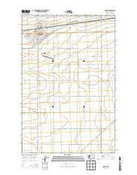 Quincy Washington Current topographic map, 1:24000 scale, 7.5 X 7.5 Minute, Year 2014
