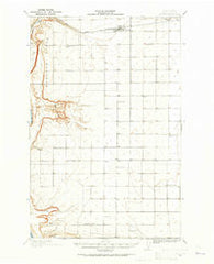 Quincy Washington Historical topographic map, 1:62500 scale, 15 X 15 Minute, Year 1909
