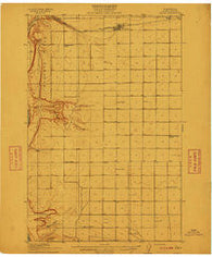 Quincy Washington Historical topographic map, 1:62500 scale, 15 X 15 Minute, Year 1910