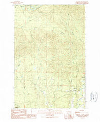 Railroad Camp Washington Historical topographic map, 1:24000 scale, 7.5 X 7.5 Minute, Year 1990