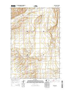 Ralston Washington Current topographic map, 1:24000 scale, 7.5 X 7.5 Minute, Year 2013