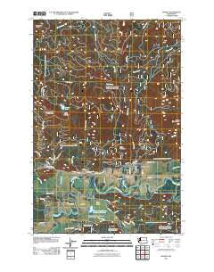Randle Washington Historical topographic map, 1:24000 scale, 7.5 X 7.5 Minute, Year 2011